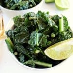 Kale Salad - vegan, low FODMAP, paleo, dairy free, gluten free