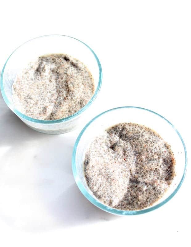 Chia Pudding - low FODMAP, vegan, paleo, dairy free, gluten free