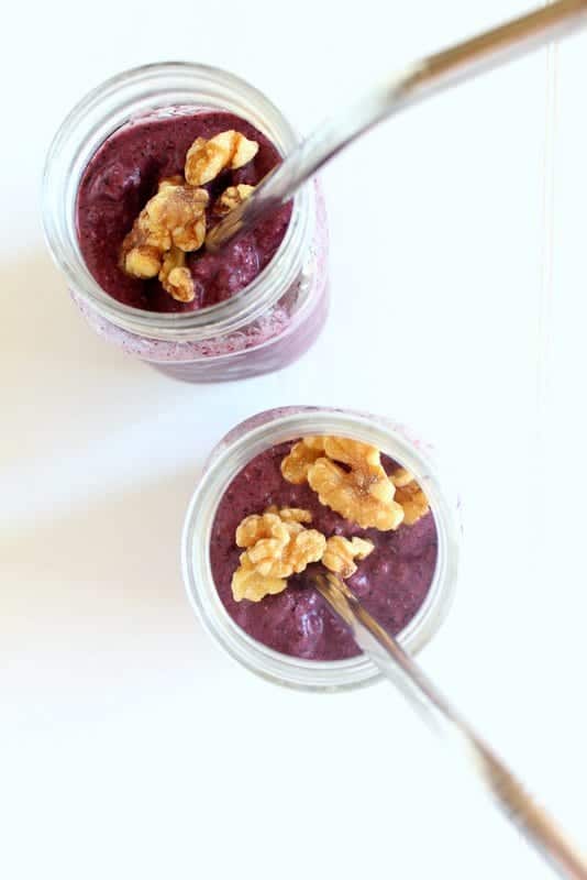 Wild Blueberry Crumble Smoothie