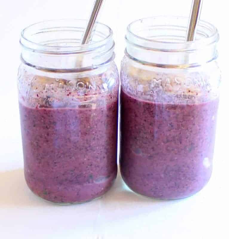 Wild Blueberry Crumble Smoothie