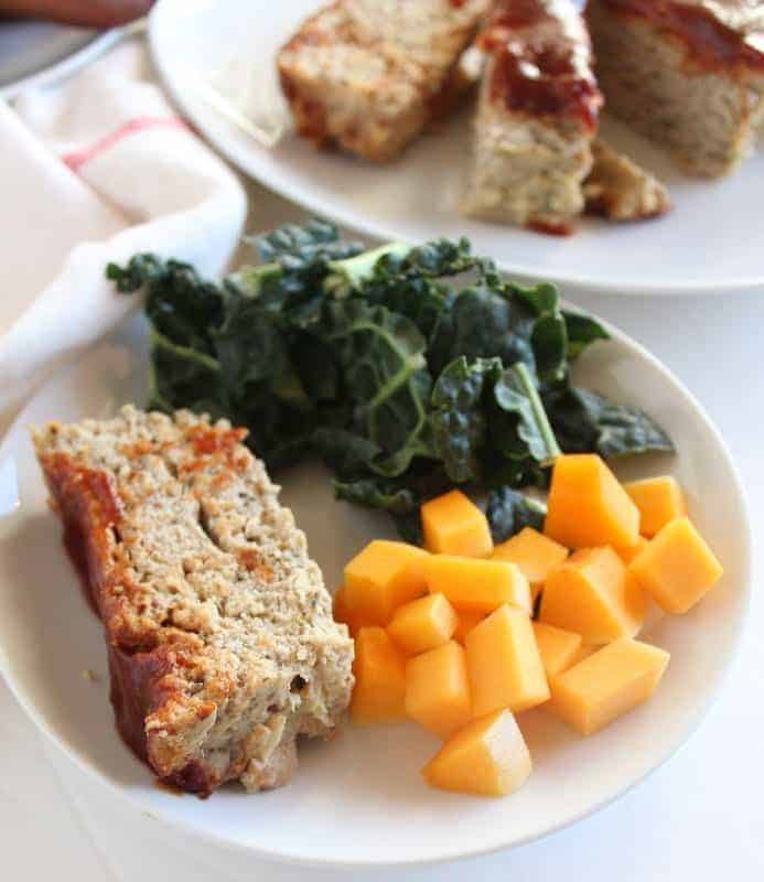 low FODMAP BBQ Chicken Meatloaf - gluten free, dairy free