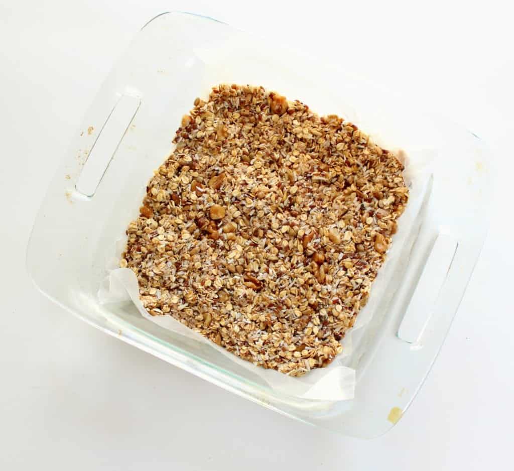 Homemade No Bake Granola Bars low FODMAP, Gluten Free, Dairy Free, Vegan