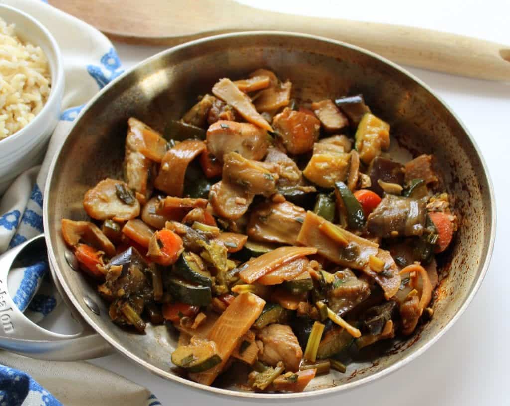 How to Reduce Food Waste - Simple Stir Fry Recipe #glutenfree #dairyfree #lowFODMAP