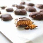 Healthier Homemade Chocolate Peanut Butter Eggs low FODMAP, gluten free, grain free, dairy free