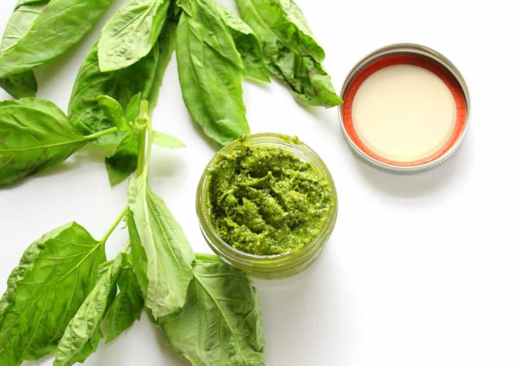 Avocado Oil Pesto - low FODMAP, gluten free, grain free, dairy free