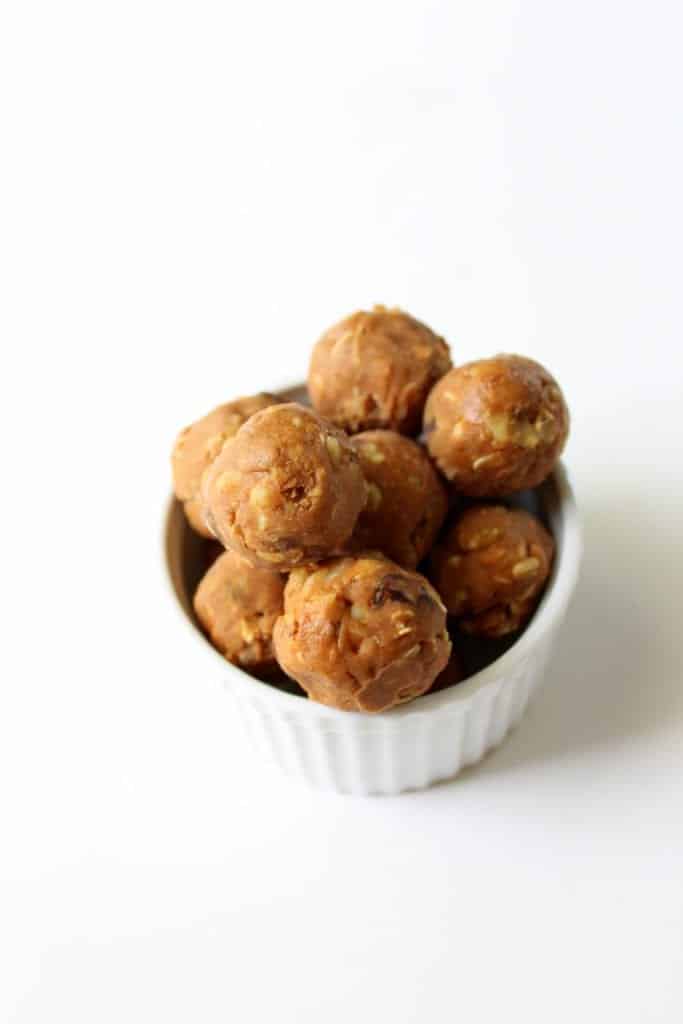 Oatmeal Raisin Energy Bites - Gluten Free, low FODMAP, dairy free