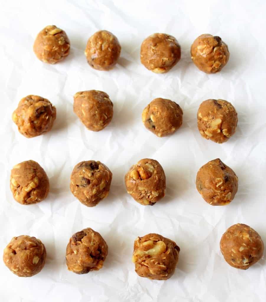 Oatmeal Raisin Energy Bites - Gluten Free, low FODMAP, dairy free