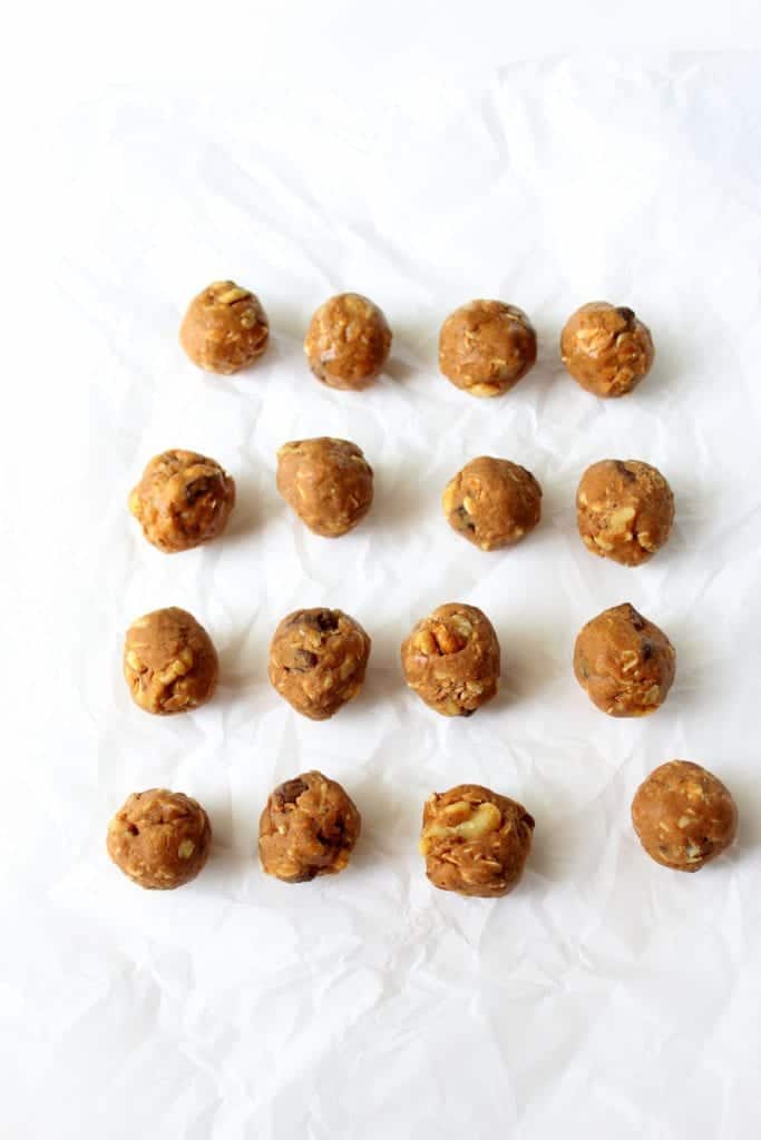 Oatmeal Raisin Energy Bites - Gluten Free, low FODMAP, dairy free