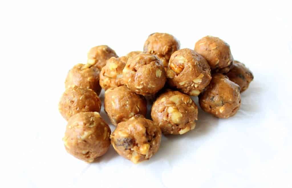 Oatmeal Raisin Energy Bites - Gluten Free, low FODMAP, dairy free