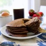 Green Banana Flour Pancakes - low FODMAP, gluten free, dairy free