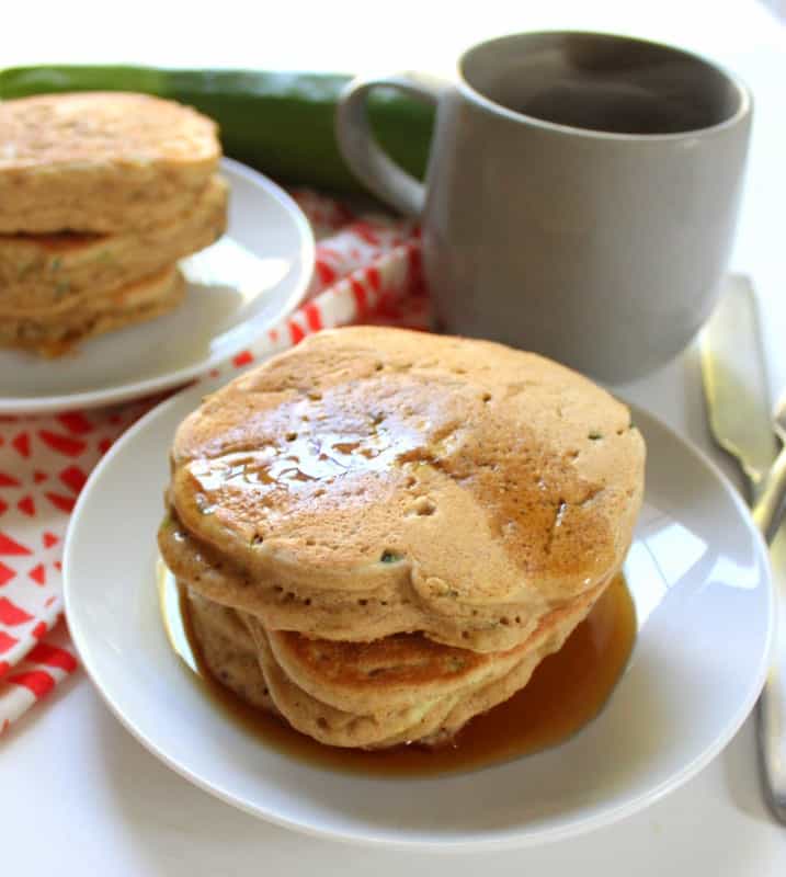 Zucchini Pancakes - low FODMAP, gluten free, dairy free