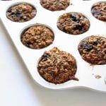 Oatmeal Blueberry Carrot Zucchini Muffins - low FODMAP, gluten free, dairy free