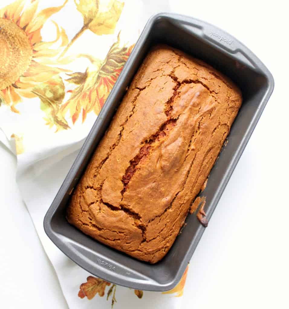 Pumpkin Bread - gluten free, lactose free, low FODMAP