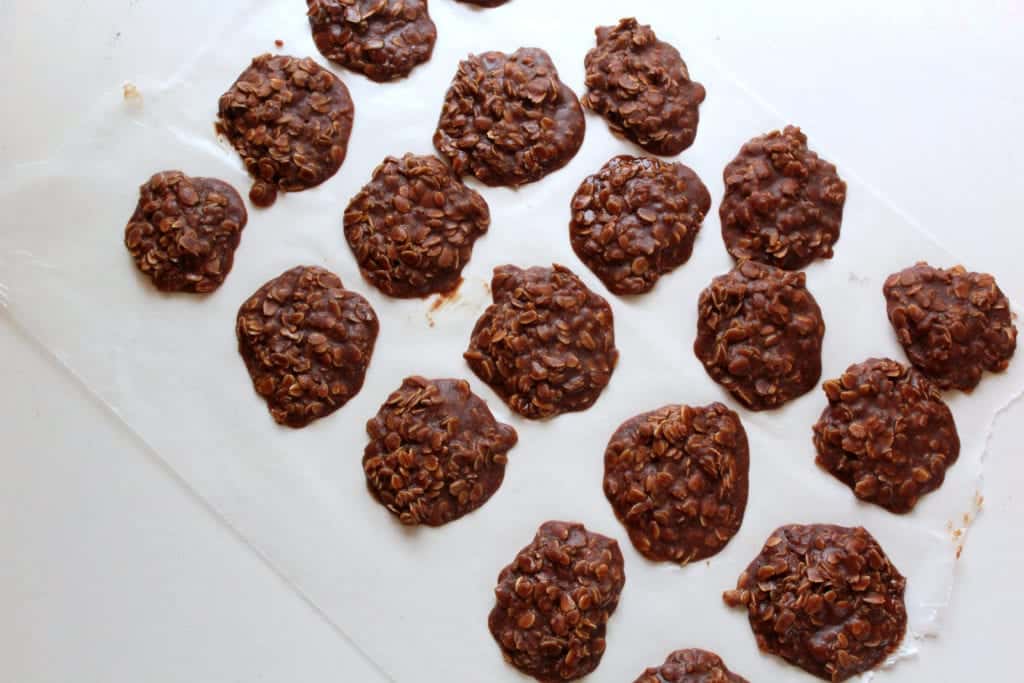 No Bake Cookies - low FODMAP, gluten free