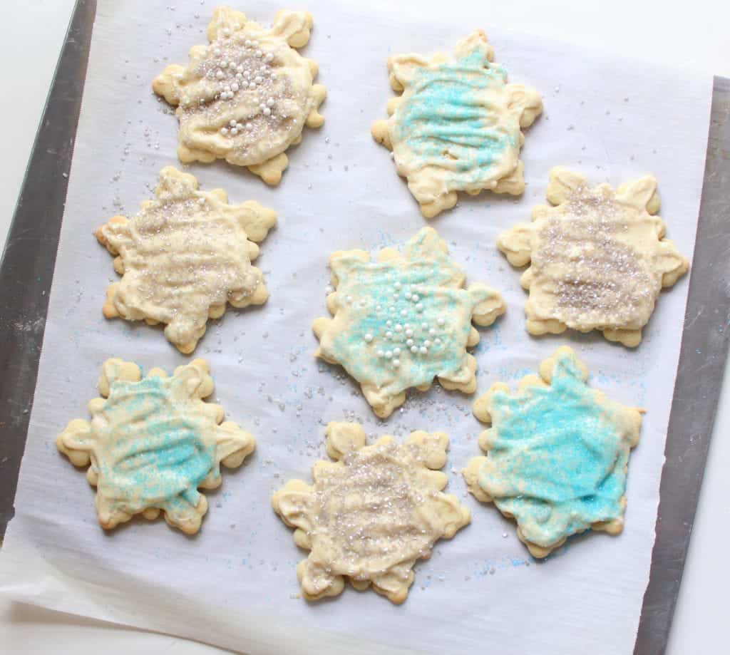 low FODMAP sugar cookies and buttercream frosting - gluten free, lactose free