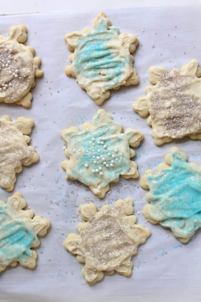 low FODMAP sugar cookies and buttercream frosting - gluten free, lactose free