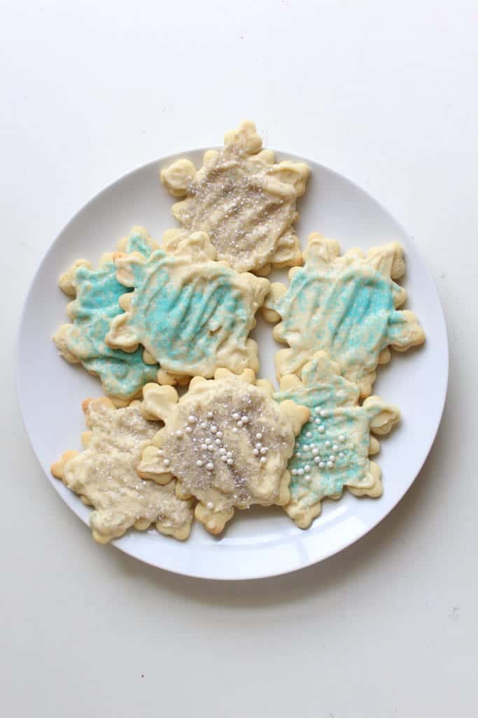 low FODMAP sugar cookies and buttercream frosting - gluten free, lactose free