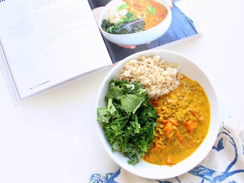 Three tin tomato, turmeric and coconut dahl - The FODMAP Friendly Kitchen 