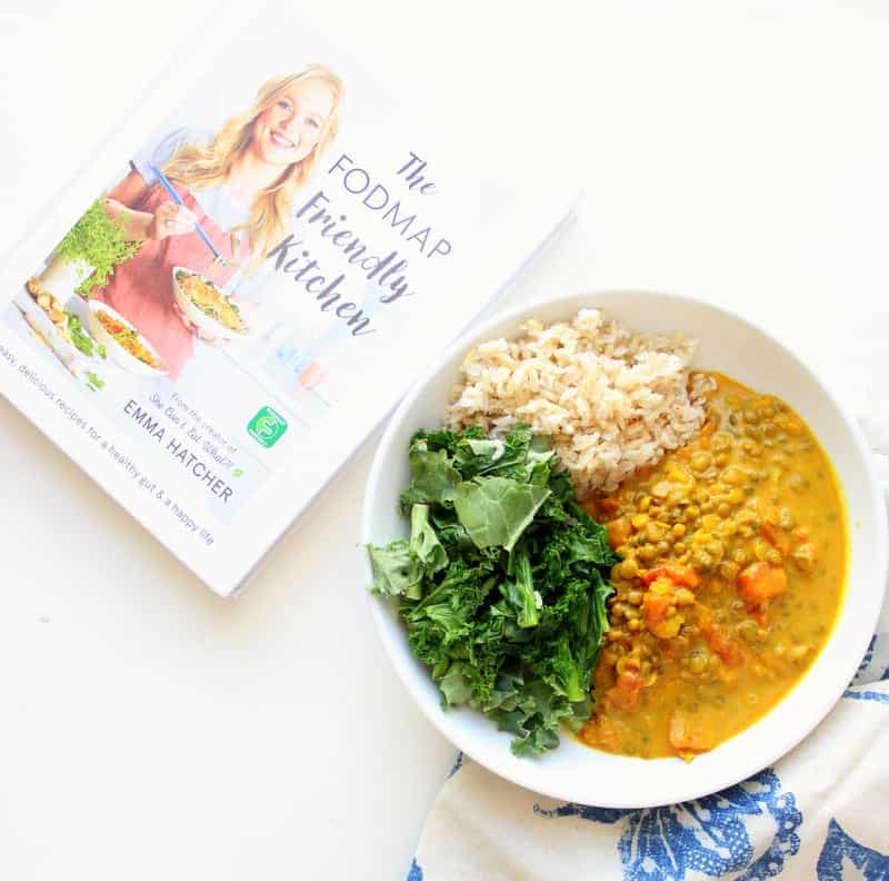 Three tin tomato, turmeric and coconut dahl - The FODMAP Friendly Kitchen 