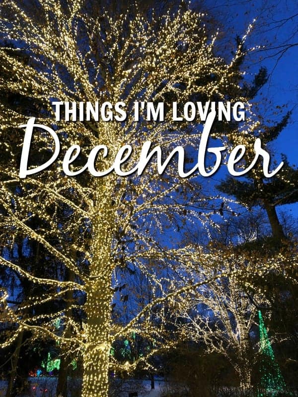 Things I'm Loving December