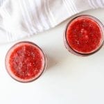 Strawberry Chia Jam - low fodmap, gluten free, dairy free, paleo, vegan