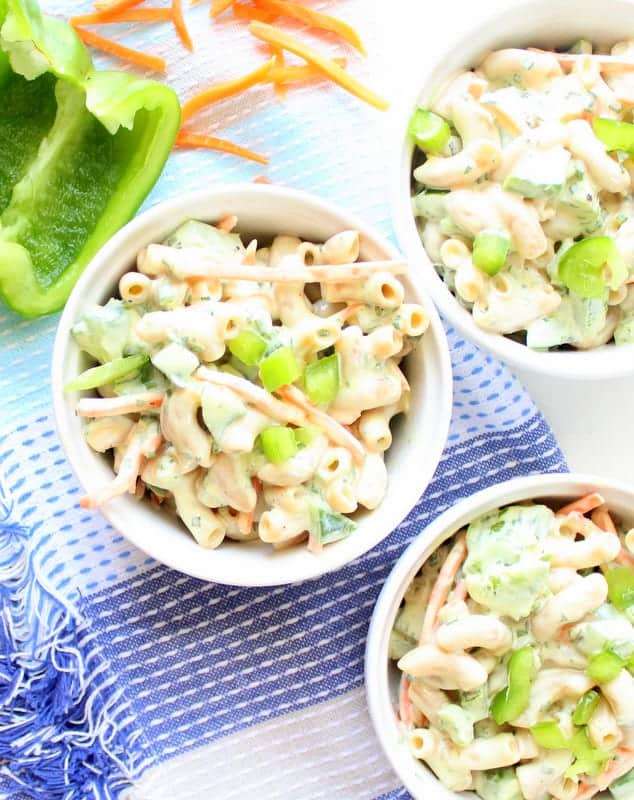 low FODMAP Macaroni Salad gluten free, healthy