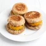 Healthy Homemade Freezer Breakfast Sandwich - #glutenfree #healthy #easy #makeahead #freezer