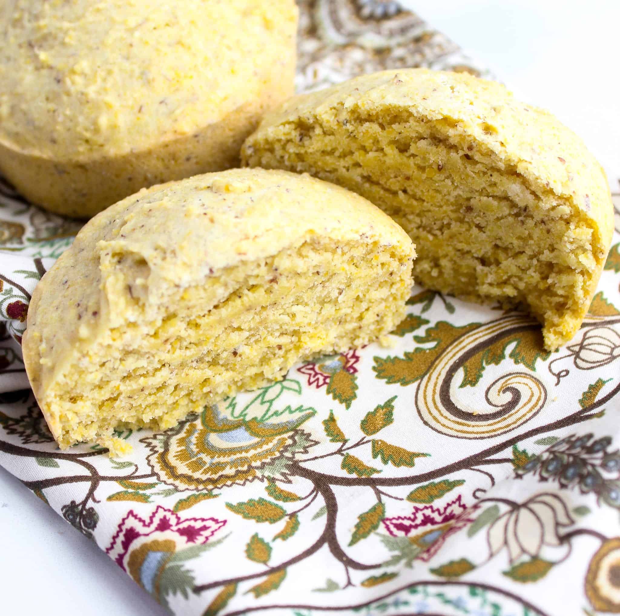 low FODMAP Cornbread for Two #lowfodmap #lactosefree #vegetarian