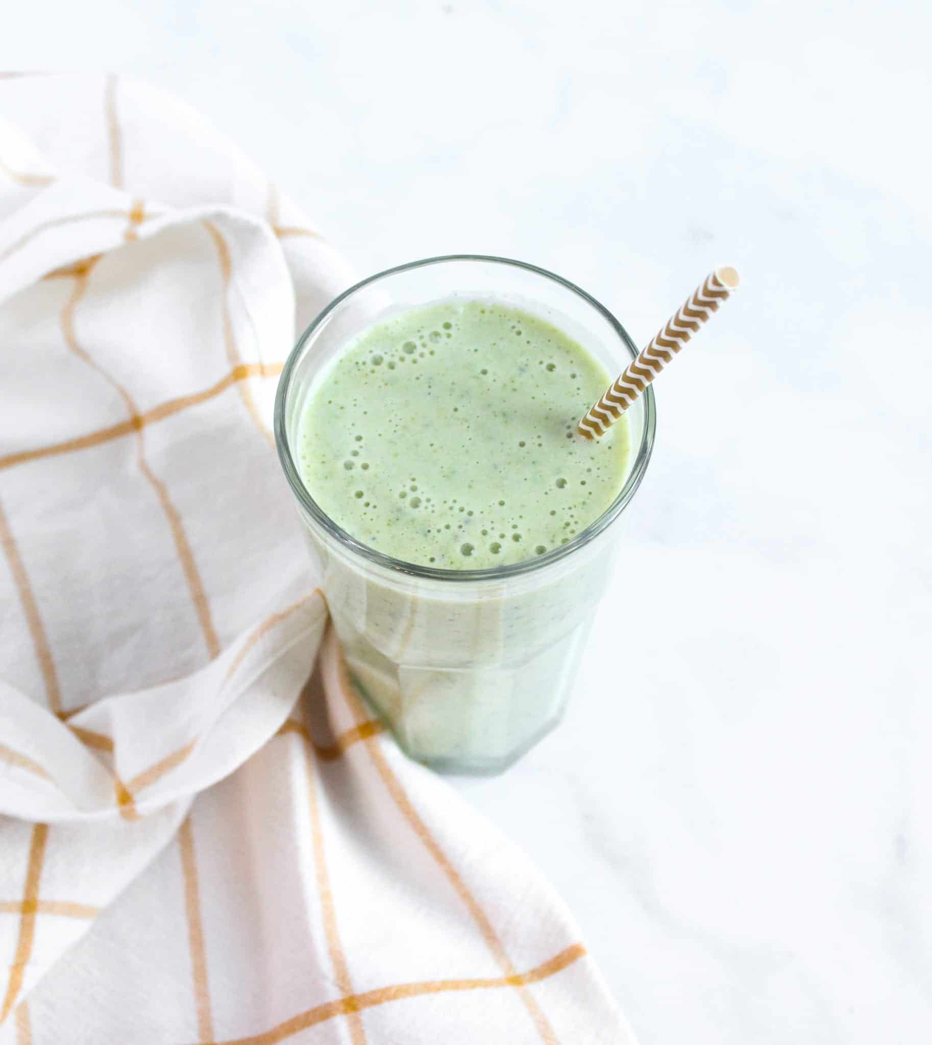 Pineapple Coconut Smoothie #glutenfree #dairyfree #breakfast #smoothie