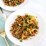 low FODMAP Vegetable Fried Rice #lowfodmap #glutenfree #dairyfree #fodyfoods