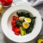 Tomato Basil Breakfast Bowl - #glutenfree #dairyfree #lowfodmap