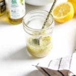 Lemon Dijon Homemade Salad Dressing #lowfodmap #fodyfoods #glutenfree #dairyfree