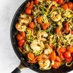 Cherry Tomato Pasta and Shrimp #lowfodmap #glutenfree #dairyfree #tararochfordnutrition