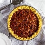 No Corn Syrup Pecan Pie #lowfodmap #thanksgivingrecipe #tararochfordnutrition