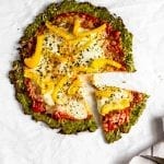 Broccoli Crust Pizza #tararochfordnutrition #lowfodmap #glutenfreedinner #healthypizza