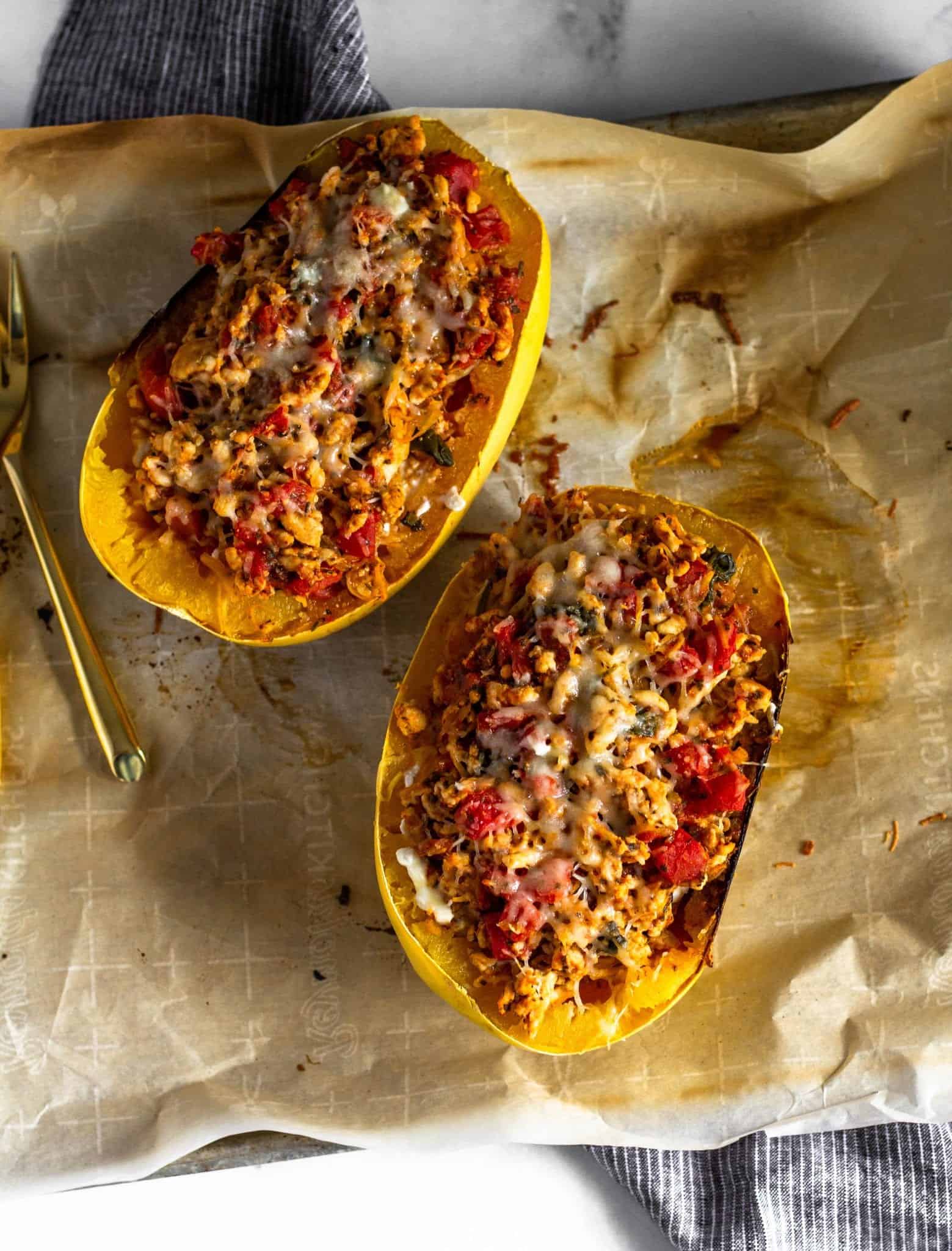 Spaghetti Squash Lasagna #lowfodmap #tararochfordnutrition #glutenfreedinner