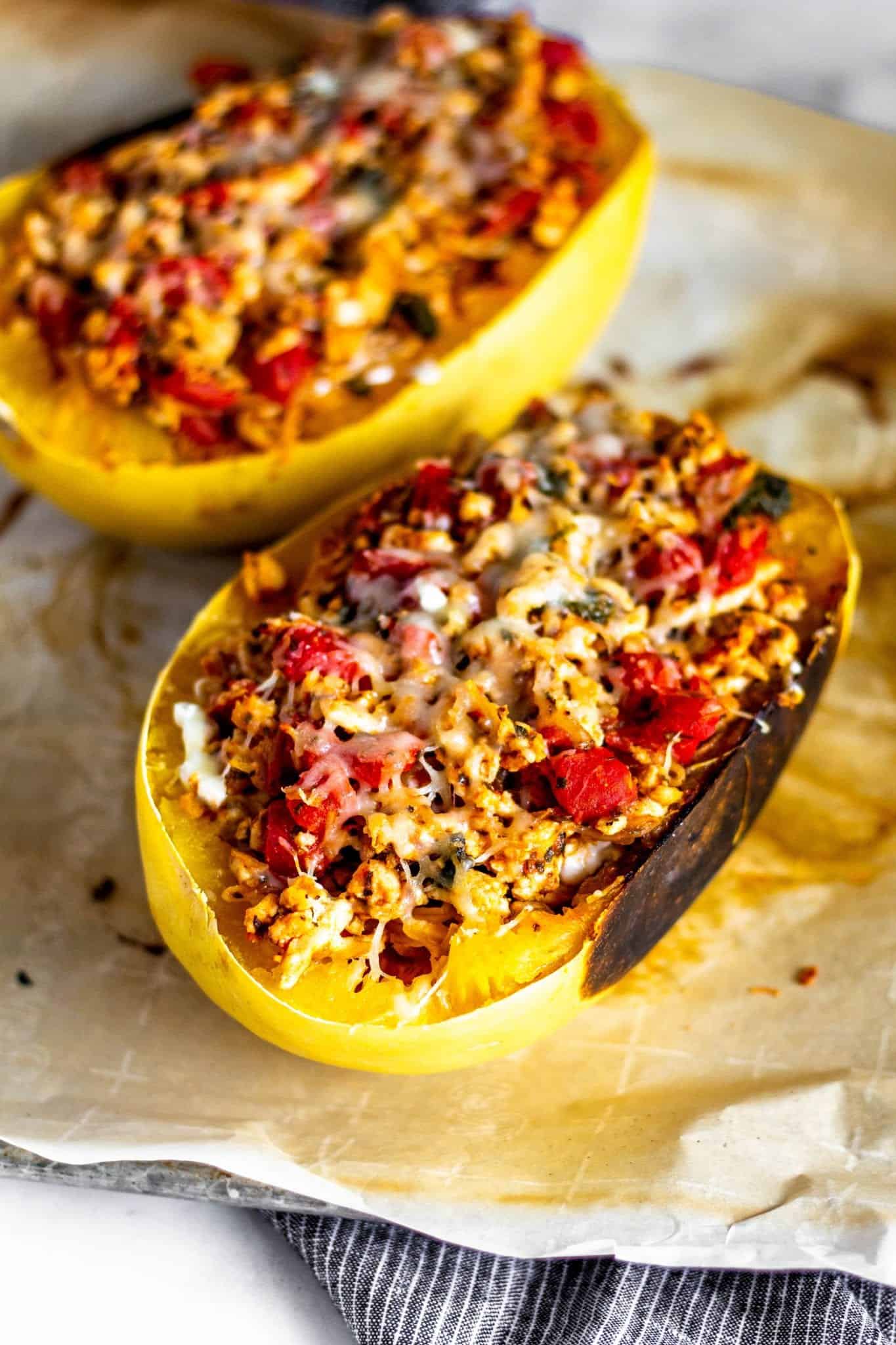 Spaghetti Squash Lasagna #lowfodmap #tararochfordnutrition #glutenfreedinner