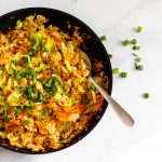 low FODMAP Egg Roll Bowl #healthyrecipes #lowfodmap #tararochfordnutrition