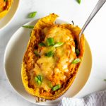 Spaghetti Squash Enchiladas #lowfodmap #healthydinner #tararochfordnutrition