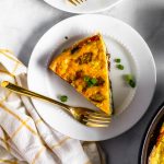 low FODMAP Vegetable Frittata #lowfodmap #healthyrecipes #tararochfordnutrition