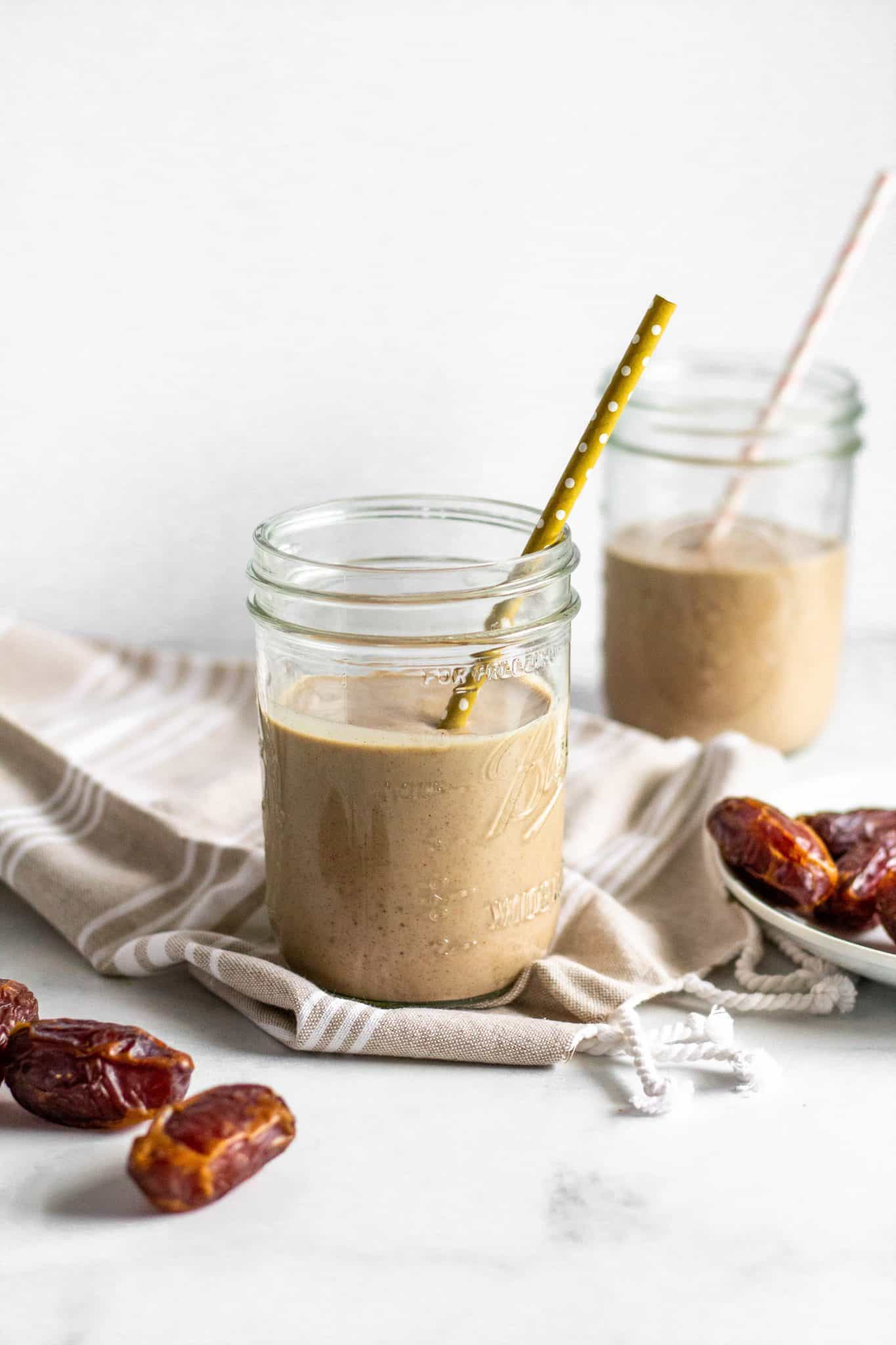 Pomegranate Date Shake #vegan #glutenfreerecipe #tararochfordnutrition