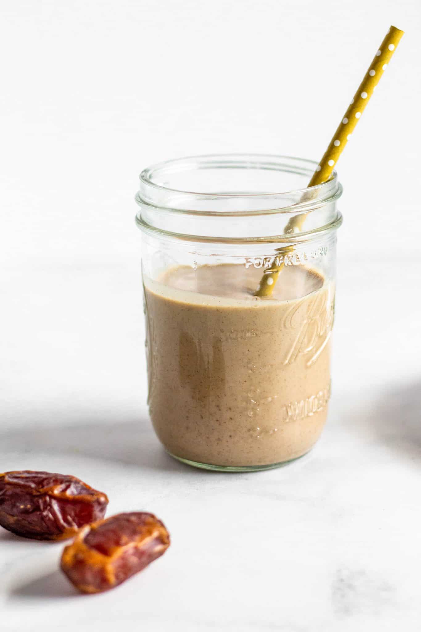 Pomegranate Date Shake #vegan #glutenfreerecipe #tararochfordnutrition