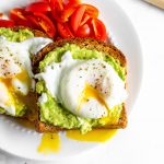 Smashed Avocado Toast with Poached Egg #brainhealth #tararochfordnutrition