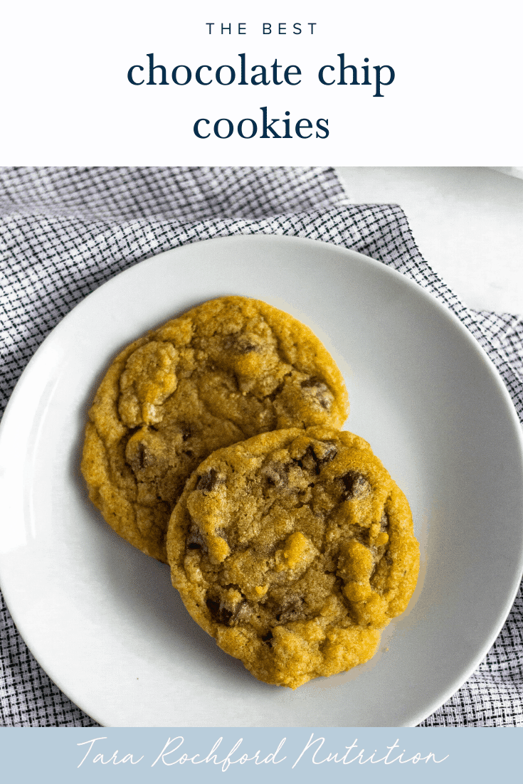 The Best Chocolate Chip Cookies #chocolatechipcookies #tararochfordnutrition