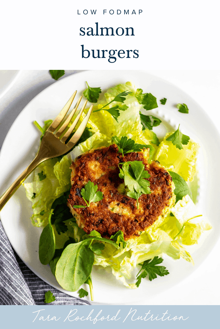 Salmon Burgers #lowfodmap #tararochfordnutrition