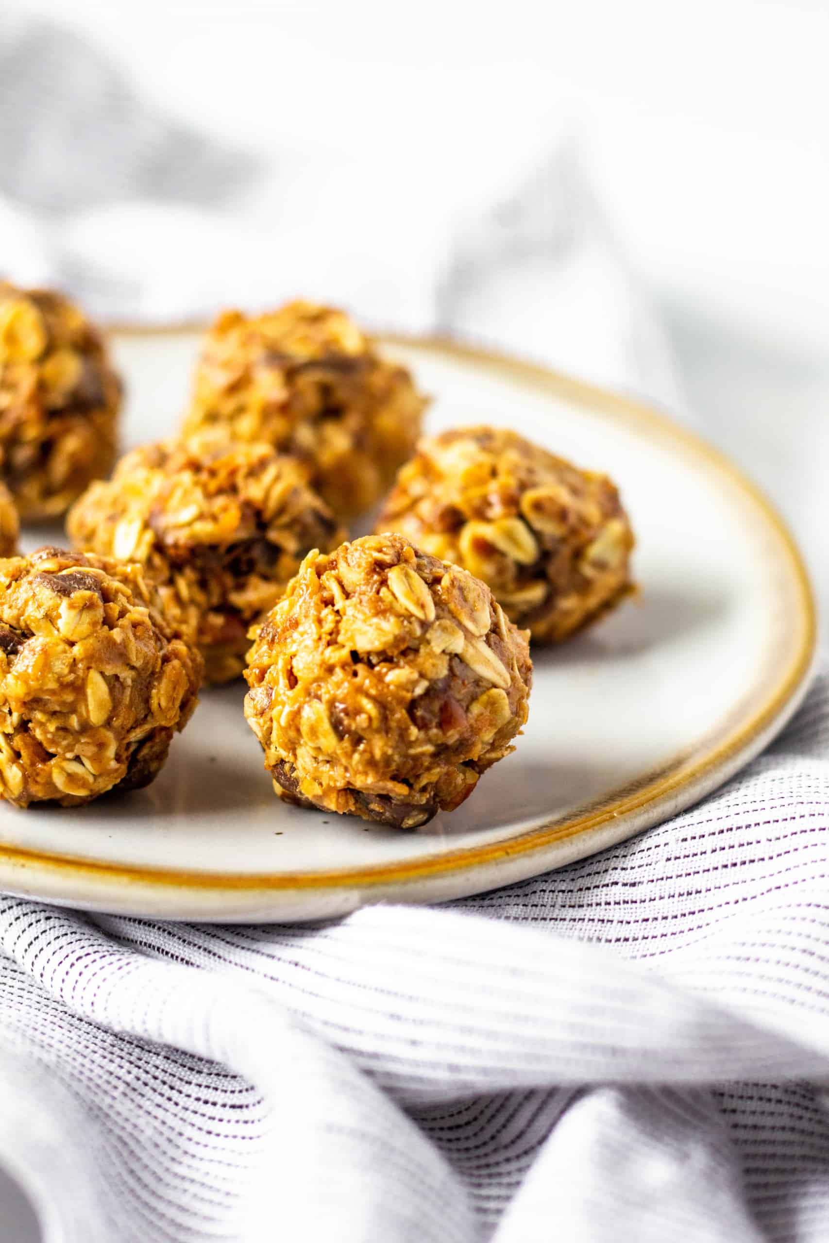 Oatmeal Coconut Chocolate Energy Bites #energybites #lowfodmap #tararochfordnutrition