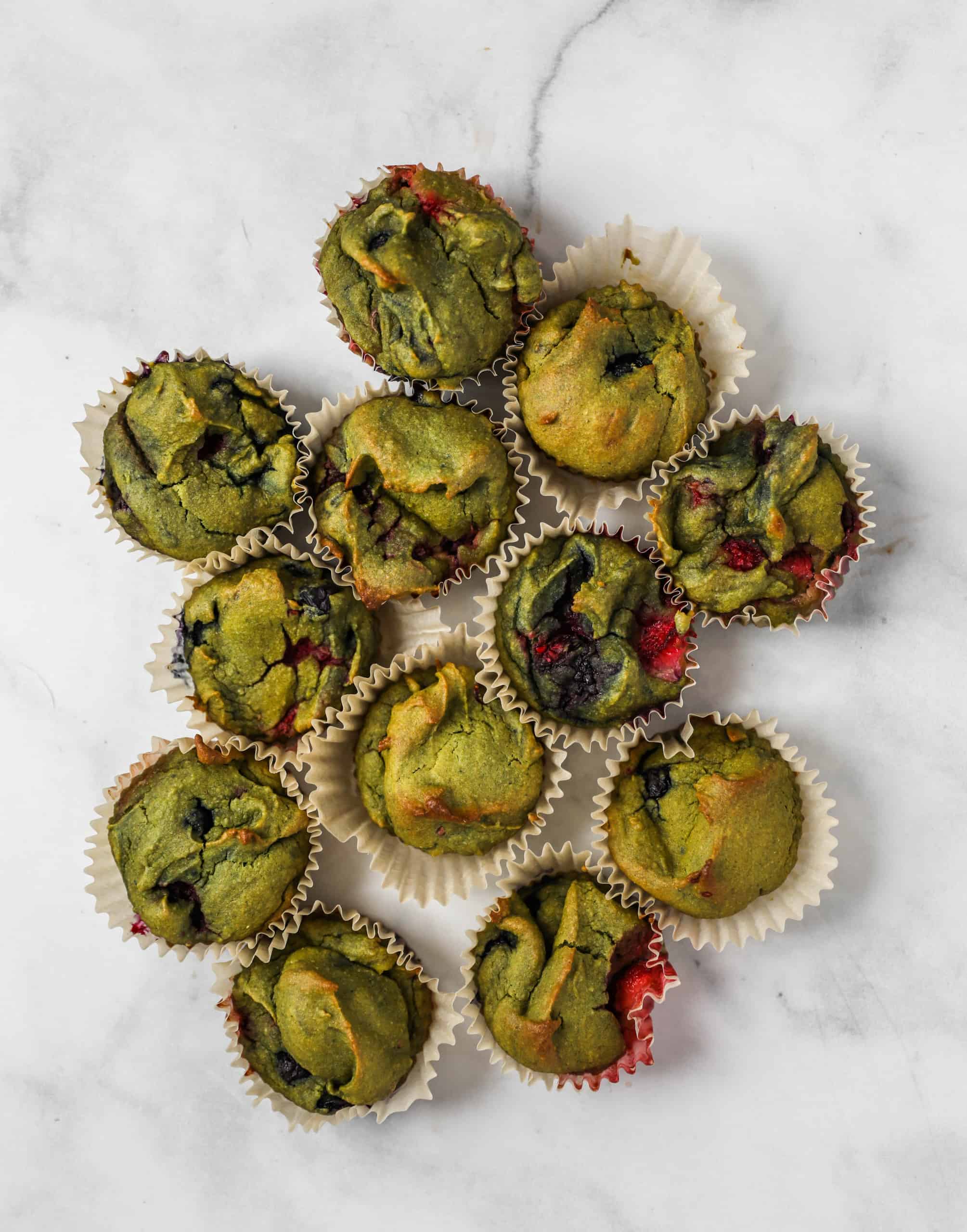 Green Berry Muffins #healthysnack #tararochfordnutrition