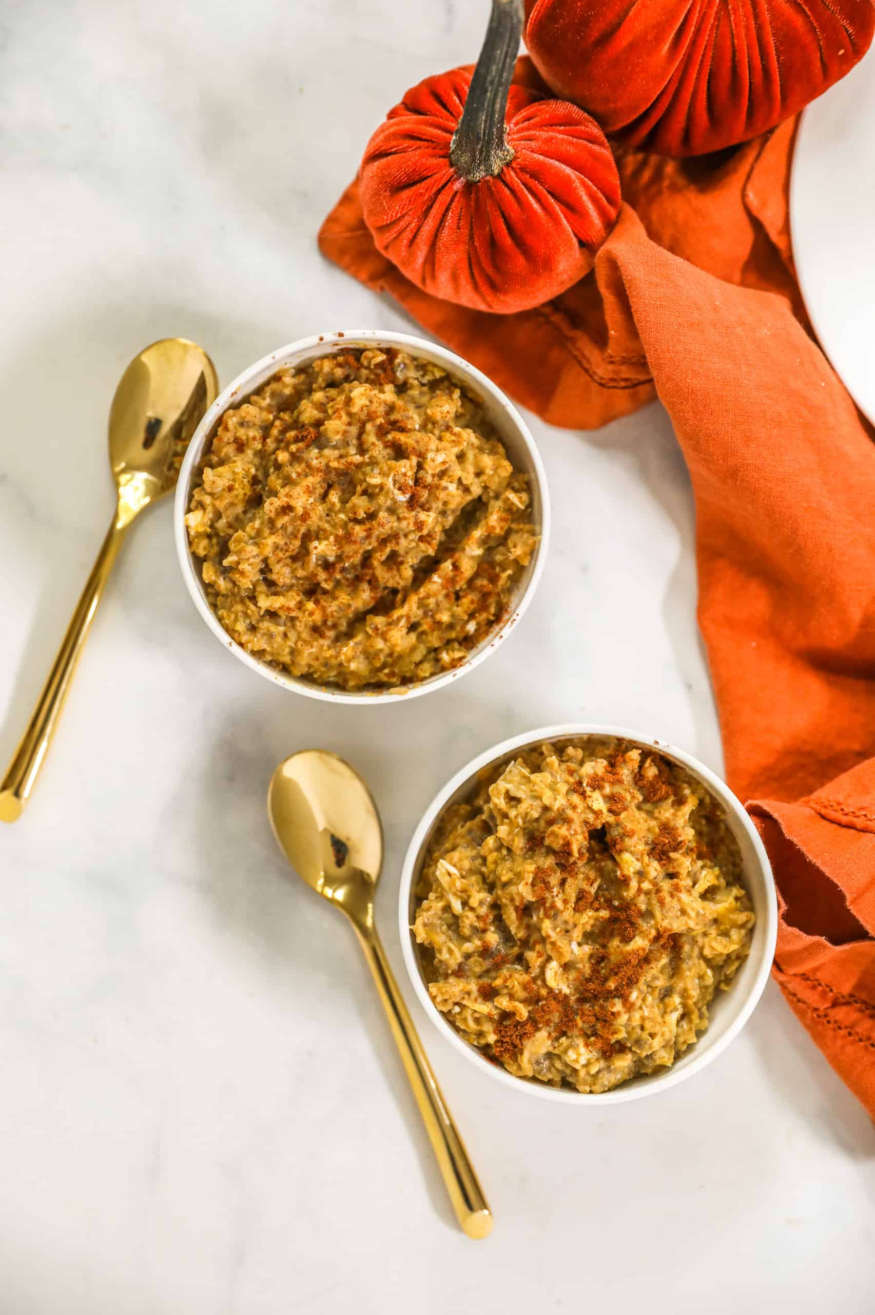 Pumpkin Oatmeal #pumpkinbreakfast #pumpkinrecipes