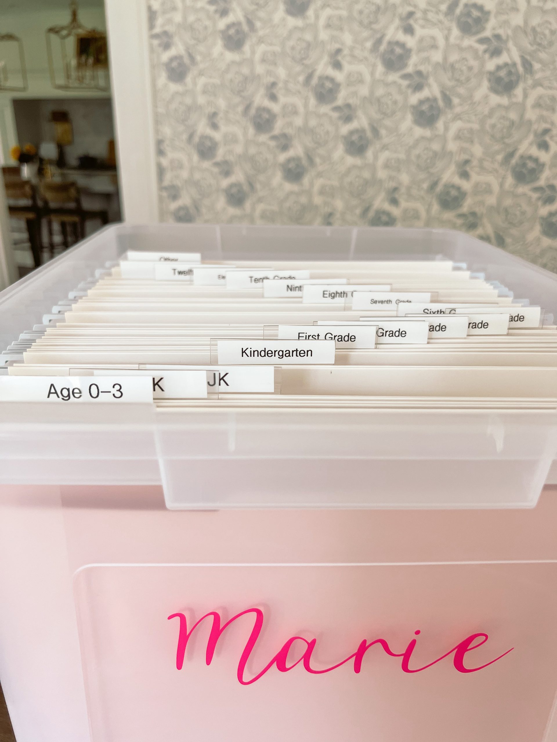 How to make School Keepsake Boxes