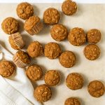 Pumpkin Applesauce Muffins - whole grain muffins